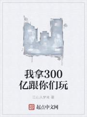 我拿300亿跟你们玩